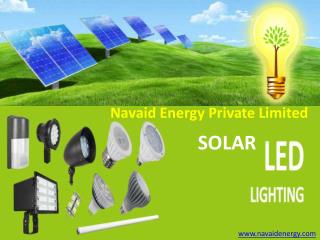 Get Solar LED Street Lights manufacturer India- Navaid Energy