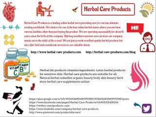 Herbal Care Products