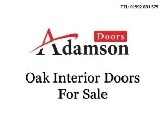 Oak Interior Doors For Sale