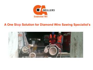 What Is Diamond Wire Sawing?