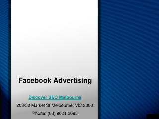 Best Facebook Advertising and Marketing Melbourne