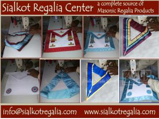 Masonic French rite apron