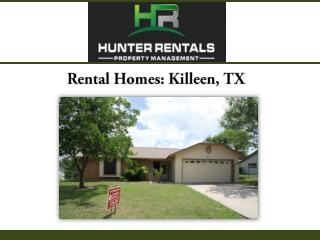 Rental Homes: Killeen, TX