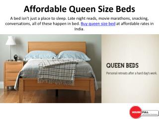 Affordable Queen Size Bed