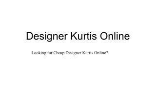 designer kurtis