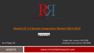 Global UC 2 0 System Integration Market Trends, Challenges and Growth Drivers Analysis to 2019