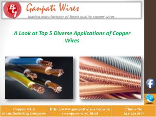 Top 5 Diverse Applications of Copper Wires