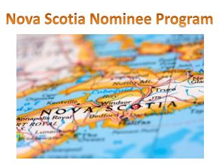 Nova Scotia Nominee Program