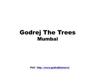 Godrej The Trees Vikhroli Mumbai - New Residential Project