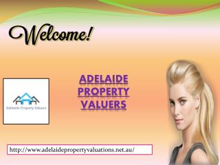 Adelaide Property Valuers for property valuer