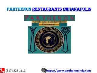 Restaurants in indianapolis