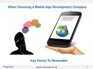 Why should choose best mobile apps development company