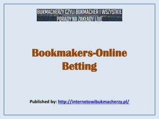 Bookmakers-Online Betting