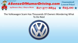 The Volkswagen Scam Has Thousands Of Owners Wondering