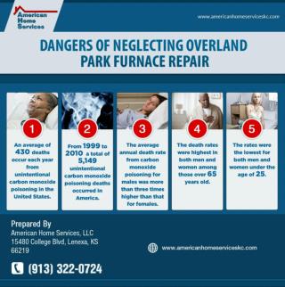 Avoiding Overland Park Furnace Repair Can Be Deadly