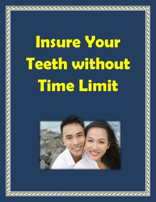 independent dental insurance