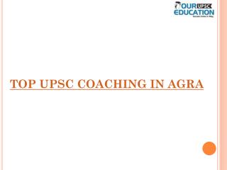 Best upsc coaching in agra