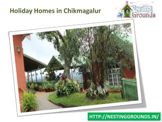 Holiday Homes in Chikmagalur