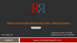 Virtual Reality Market 2015 – 2019: Worldwide Forecasts and Analysis