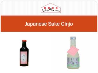 Japanese Sake Ginjo