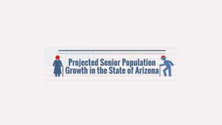Projected Senior Populations in the State of Arizona [Infographic]