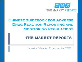 Chinese guidebook for Adverse Drug Reaction Reporting and Monitoring Regulations