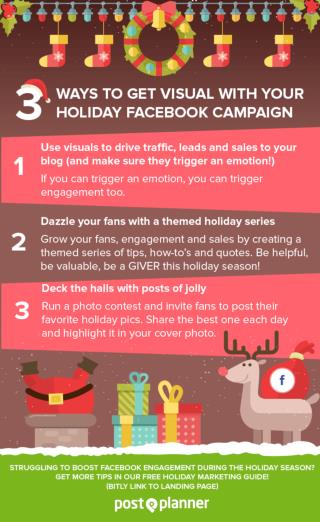 3 Ways to Get Visual With Your Holiday Facebook Campaign