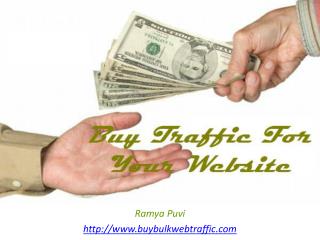 Buy Traffic to Your Website
