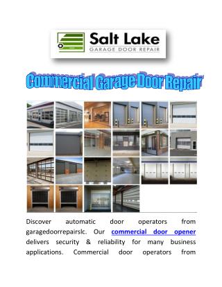 Commercial Garage Door Repair