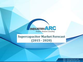 Supercapacitor Market Forecast (2015 – 2020)