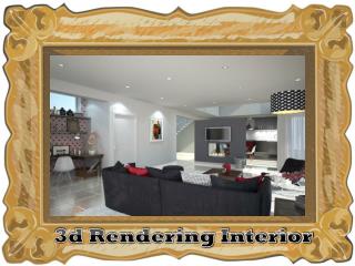 3d rendering interior