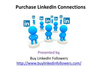 Purchase LinkedIn Connections