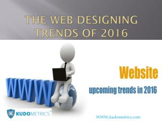 The Web Designing Trends of 2016