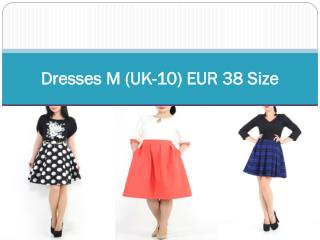 Dresses M (UK-10) EUR 38 Size