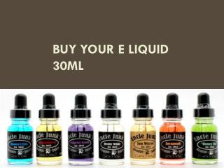 Buy Your E Liquid 30ml