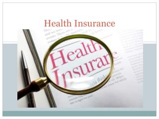 Health Insurance