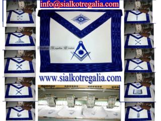 Blue lodge officer apron