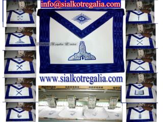 Blue lodge officer apron