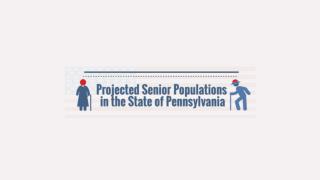 Projected Senior Populations in the State of Pennsylvania [Info-graphic]