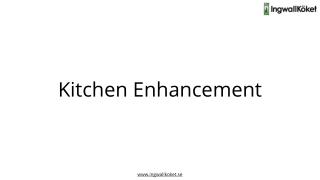 Kitchen renovation in Sweden