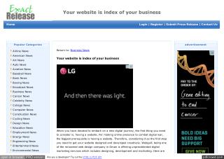 Your website is index of your business