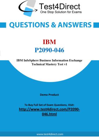 IBM P2090-046 Exam - Updated Questions