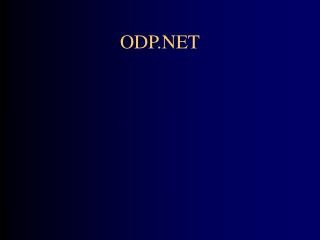 ODP.NET