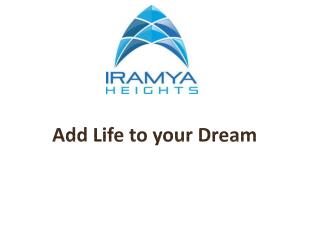 Apartment in L Zone- iramya.com