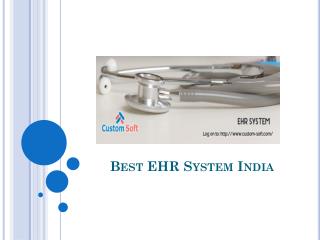 Best EHR Software India