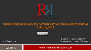 Global & China ADAS Industry Analysis Report 2015