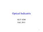 Optical Indicatrix
