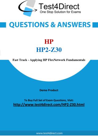 HP HP2-Z30 Test - Updated Demo