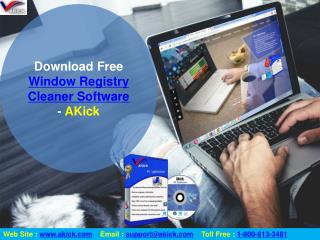 Download Free Registry Cleaner & PC Optimizer Software - AKick