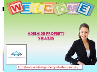 Adelaide Property Valuers for property valuation